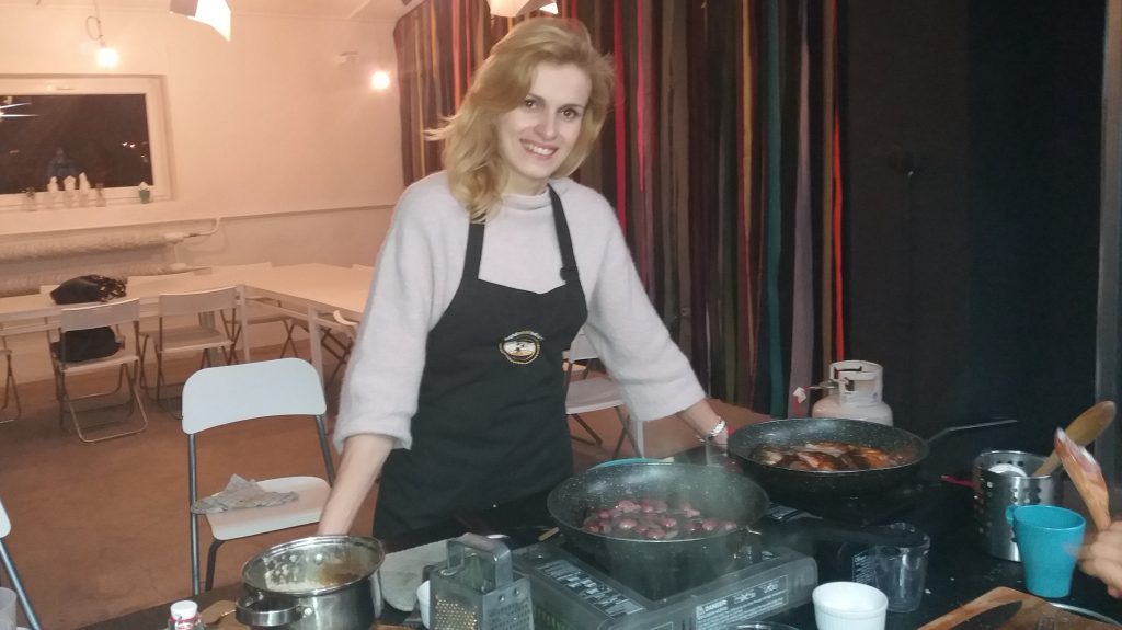 warsztaty kulinarne warszawa Justyna Mizera